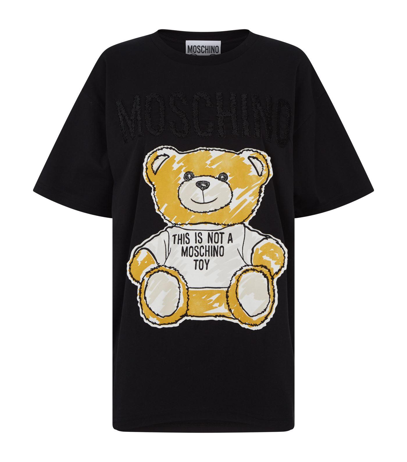 moschino t shirt bear
