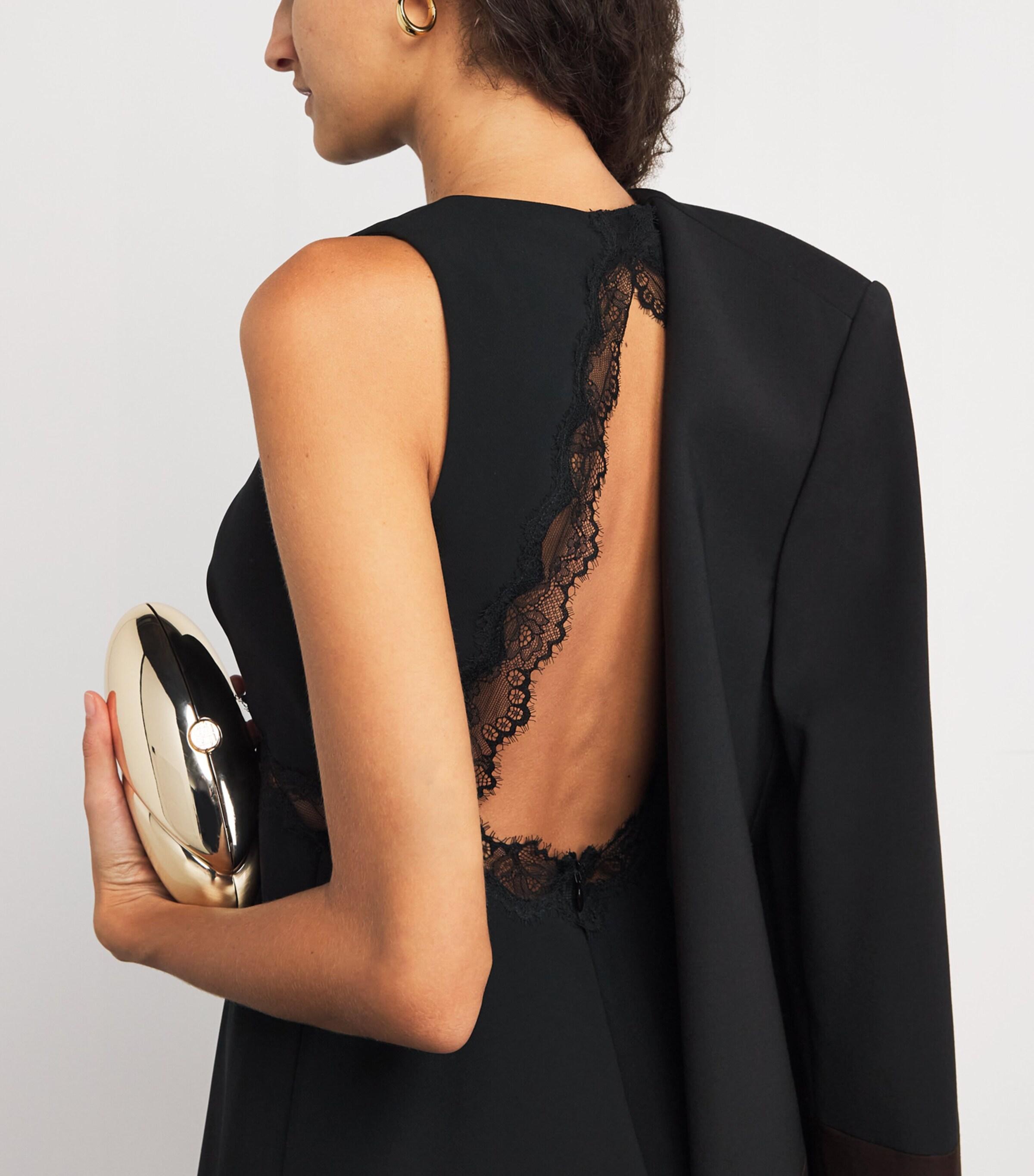 floral lace maxi dress forever 21 Bluivy Boho Floral Lace Maxi Dress with Lining in Black M main image 0