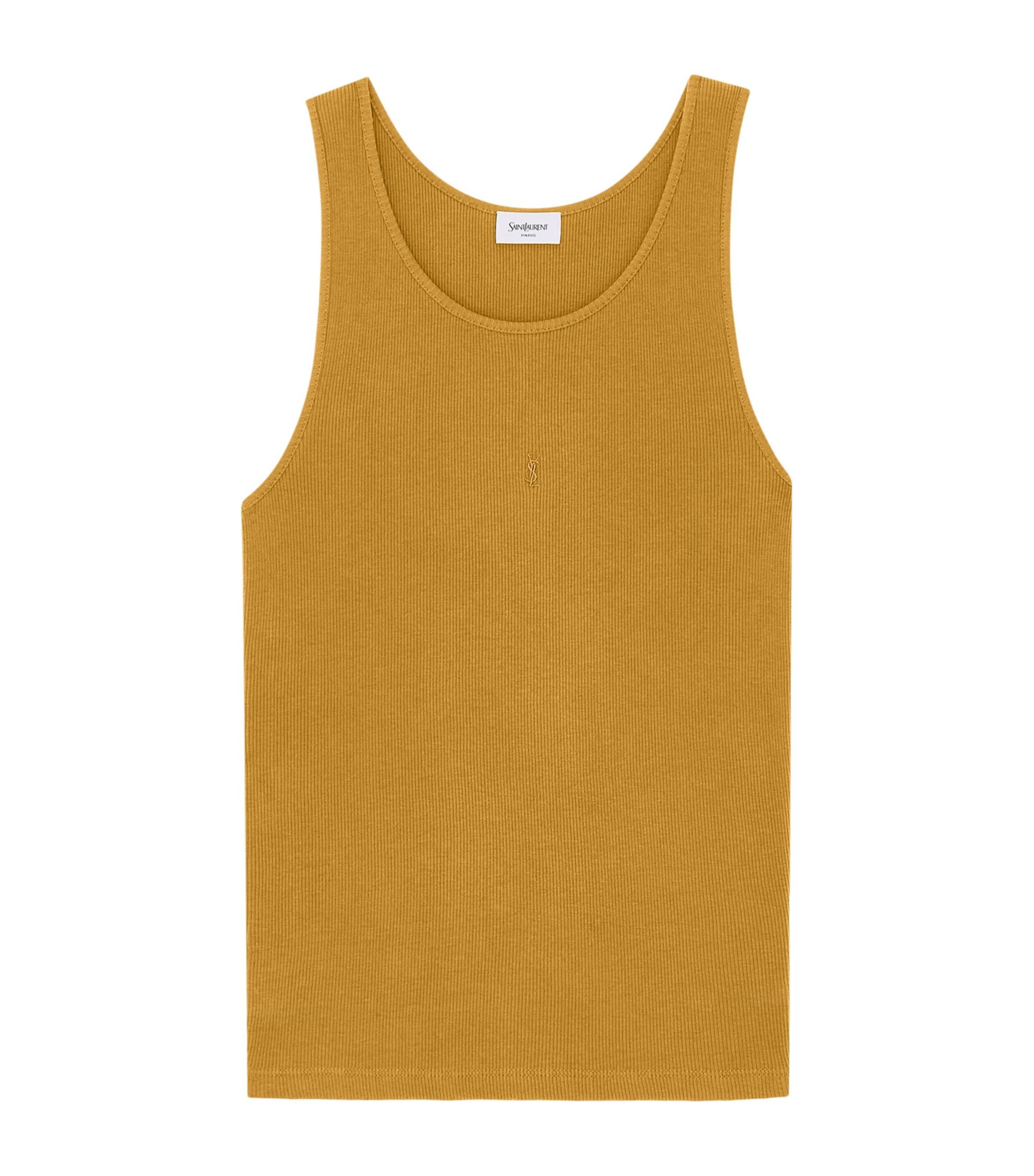 Men's Saint Laurent Sleeveless t-shirts | Lyst