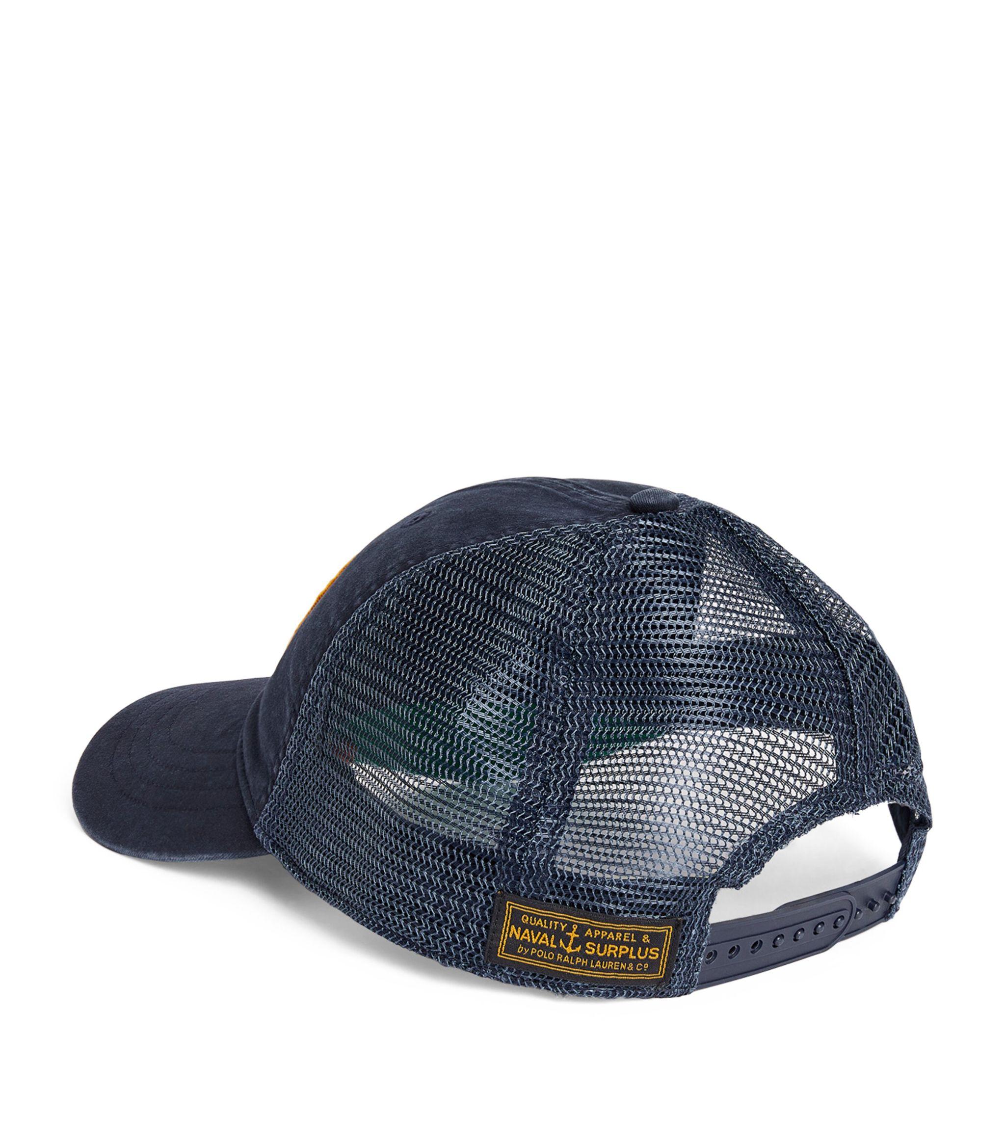 Polo Ralph Lauren Vintage 519 Baseball Cap in Blue for Men