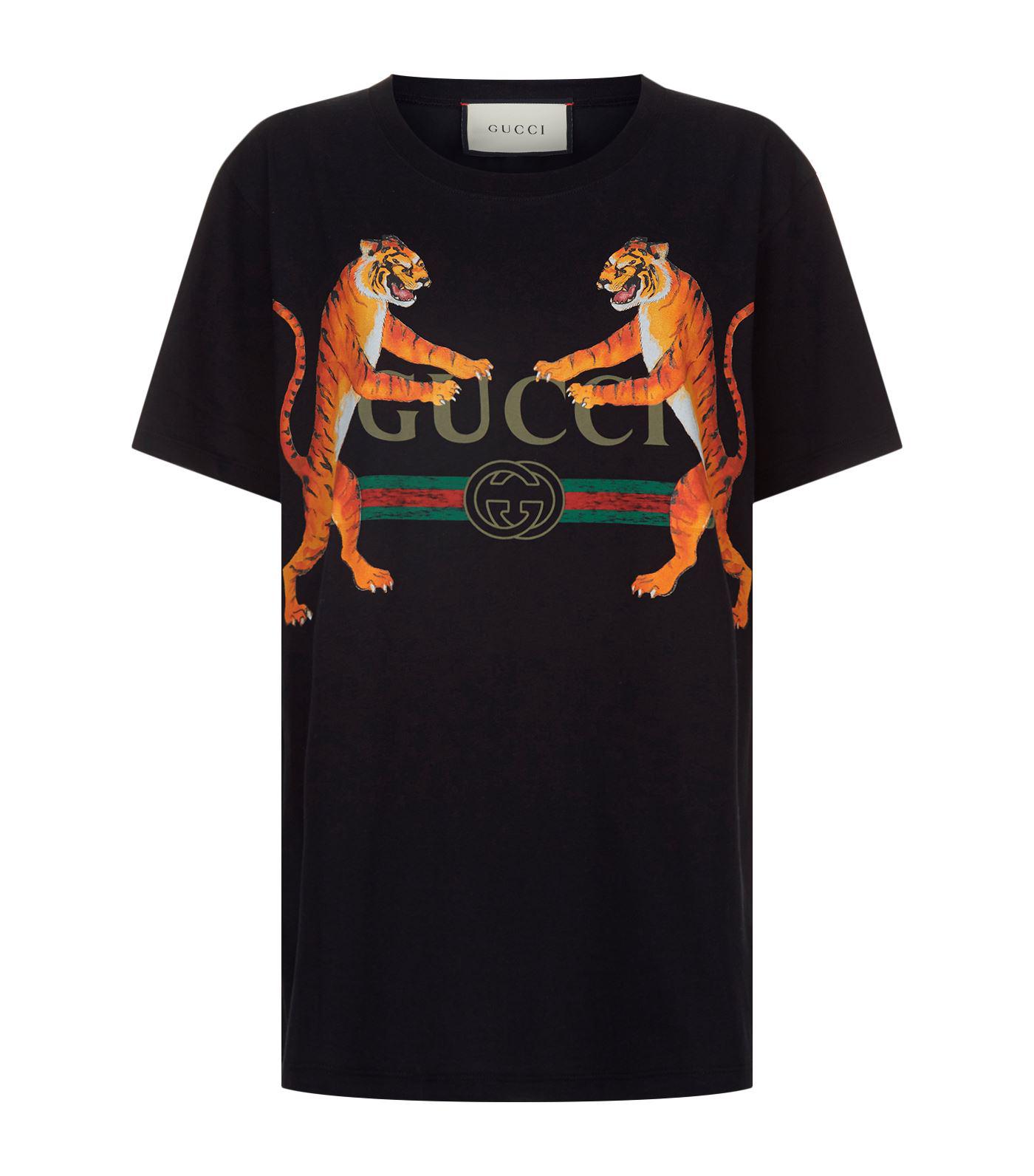 gucci bengal tiger shirt