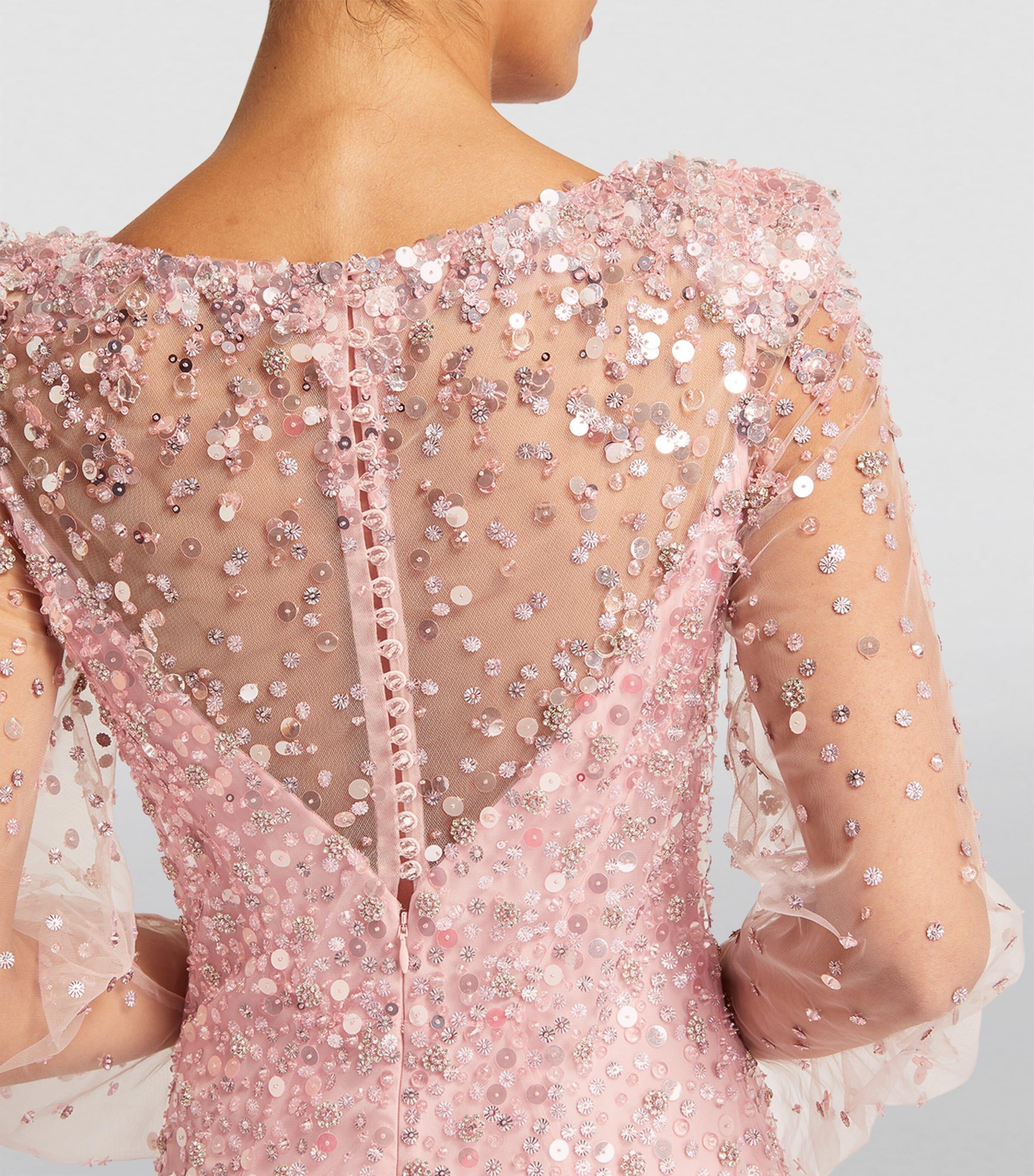 Jenny Packham Exclusive Embellished Gown in Pink Lyst UK