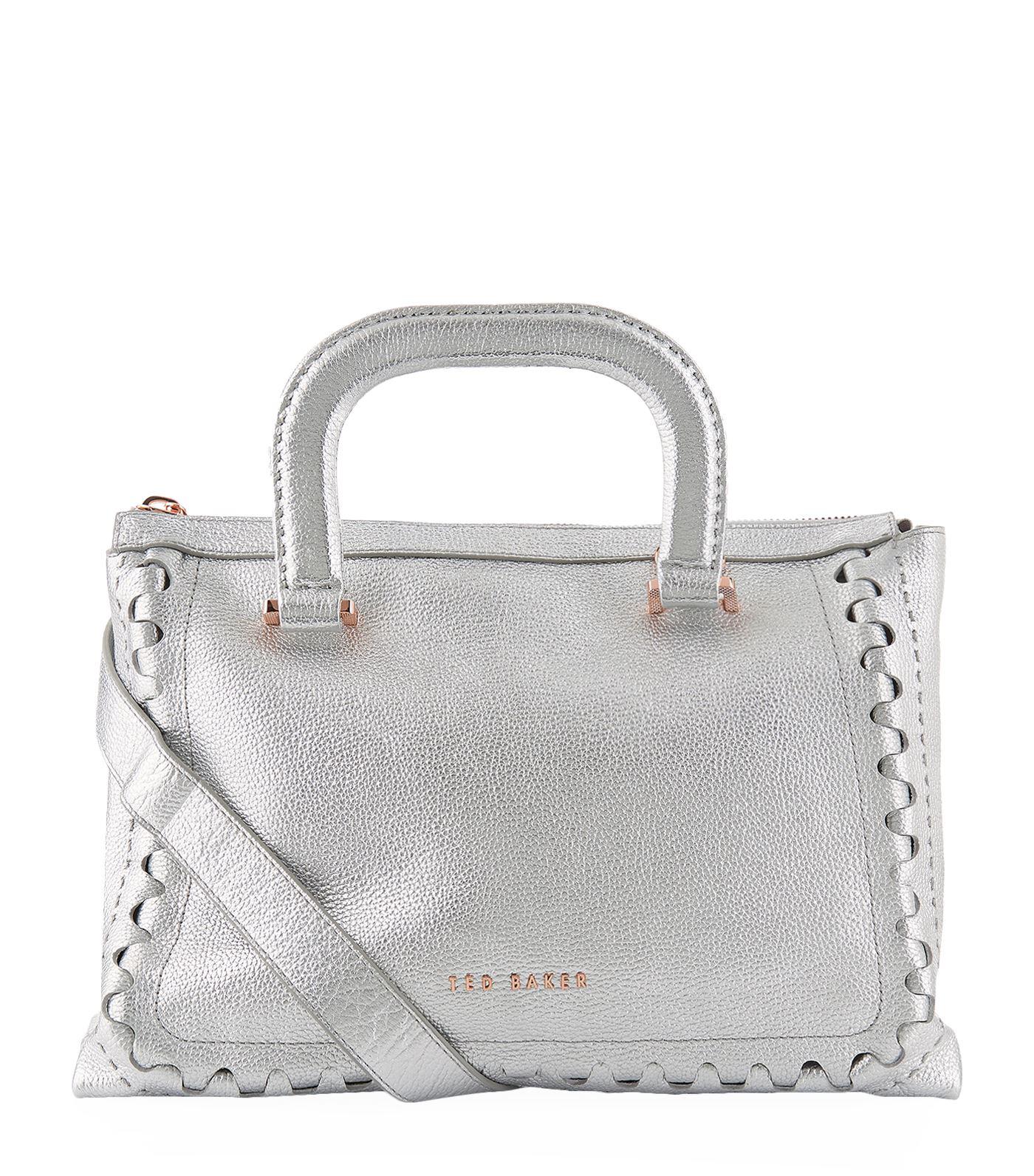 ted baker silver tote bag