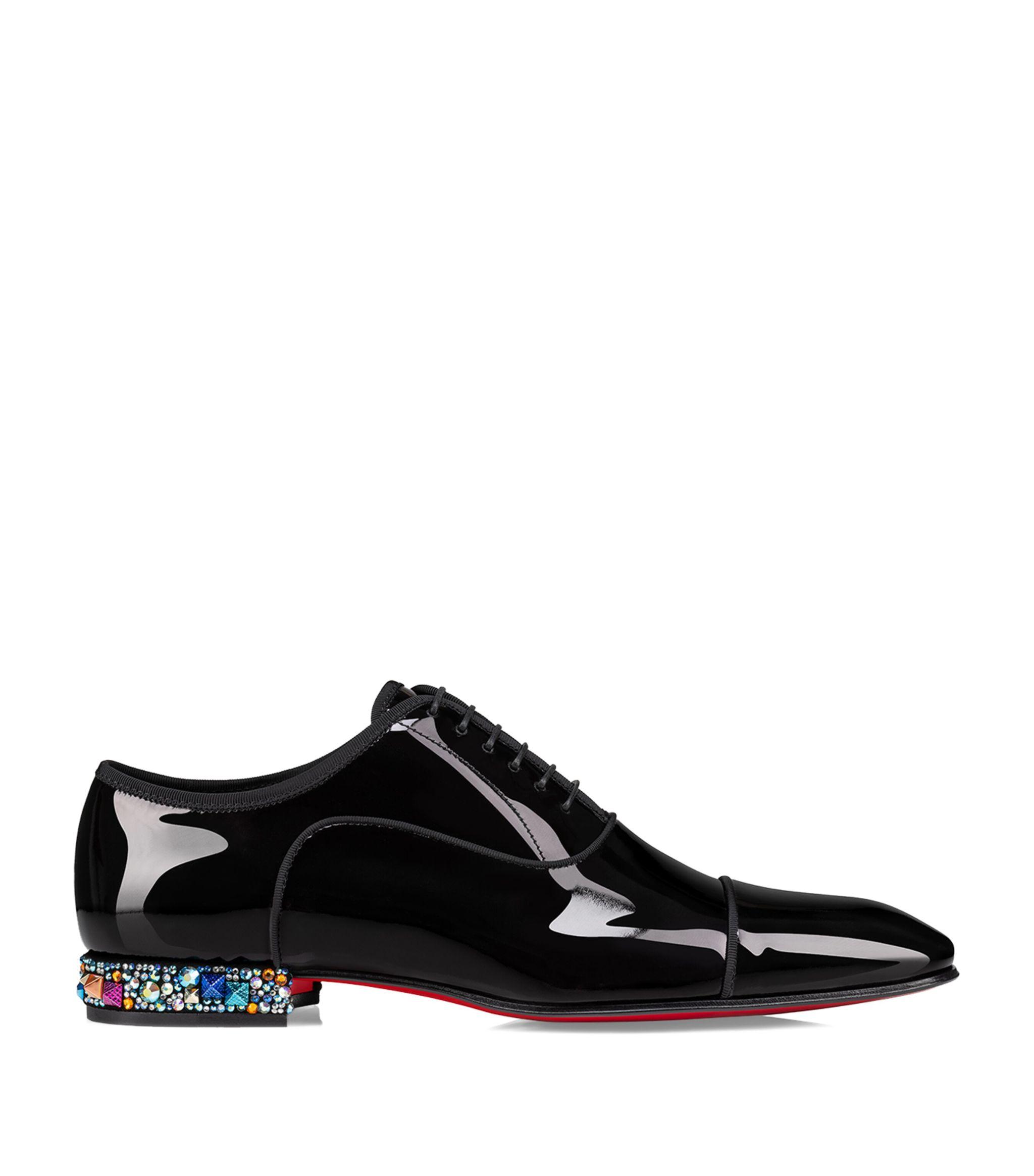 Christian Louboutin X Marvel Hero On The Rocks Calfskin Oxford
