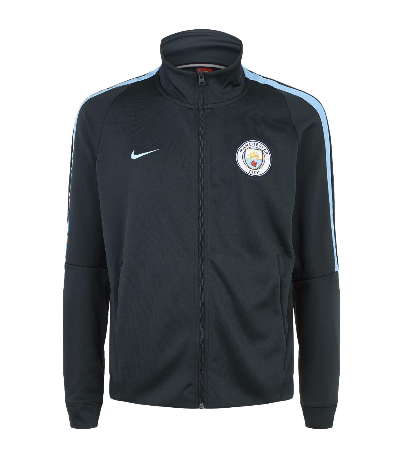 Nike Manchester City Zipup Sweater in Green for Men Lyst
