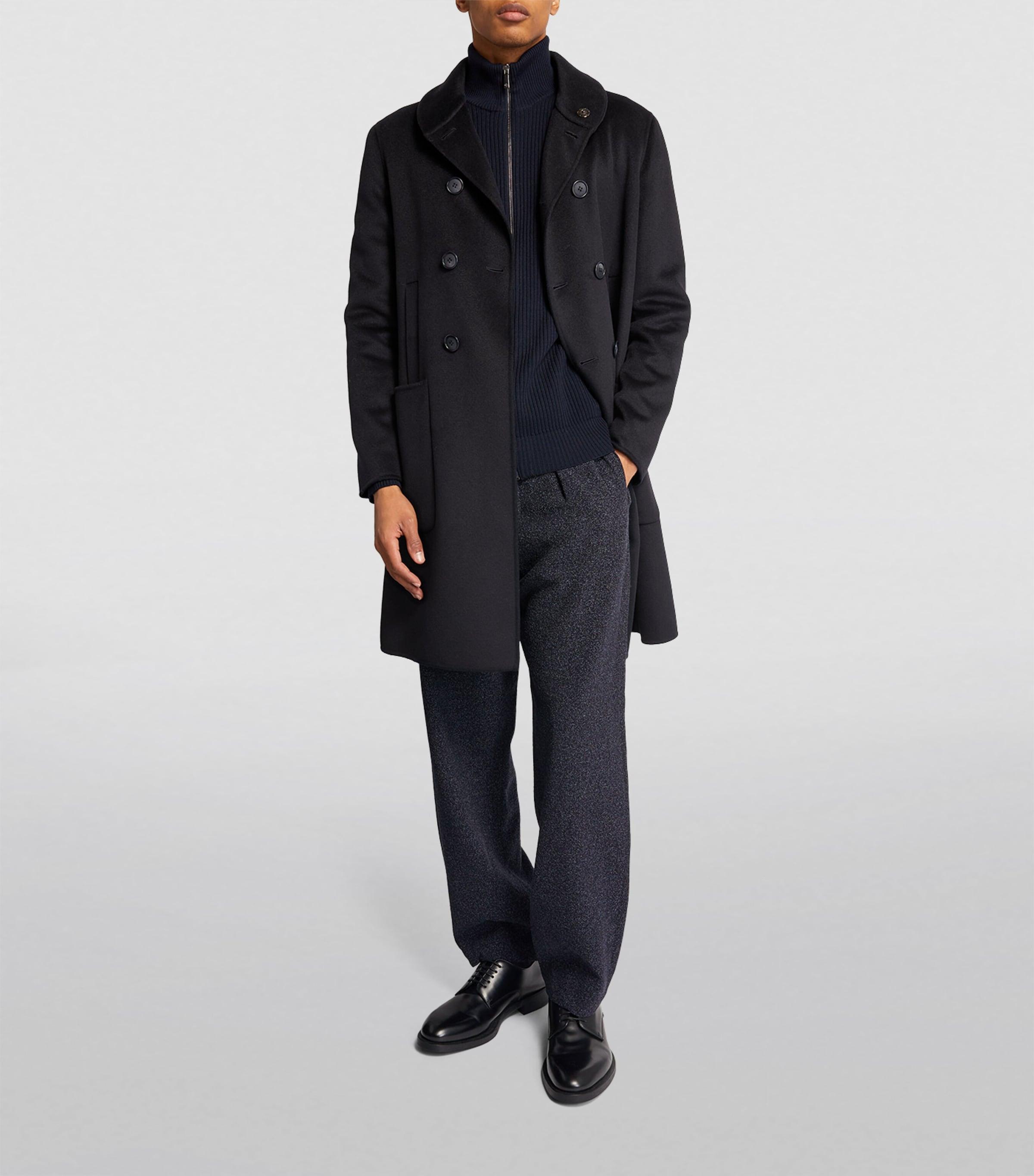 Giorgio armani overcoat deals