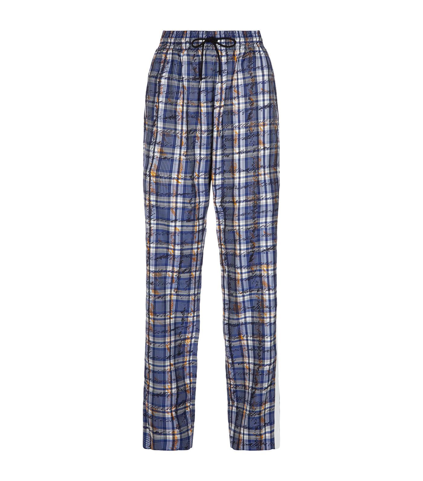 burberry pants blue