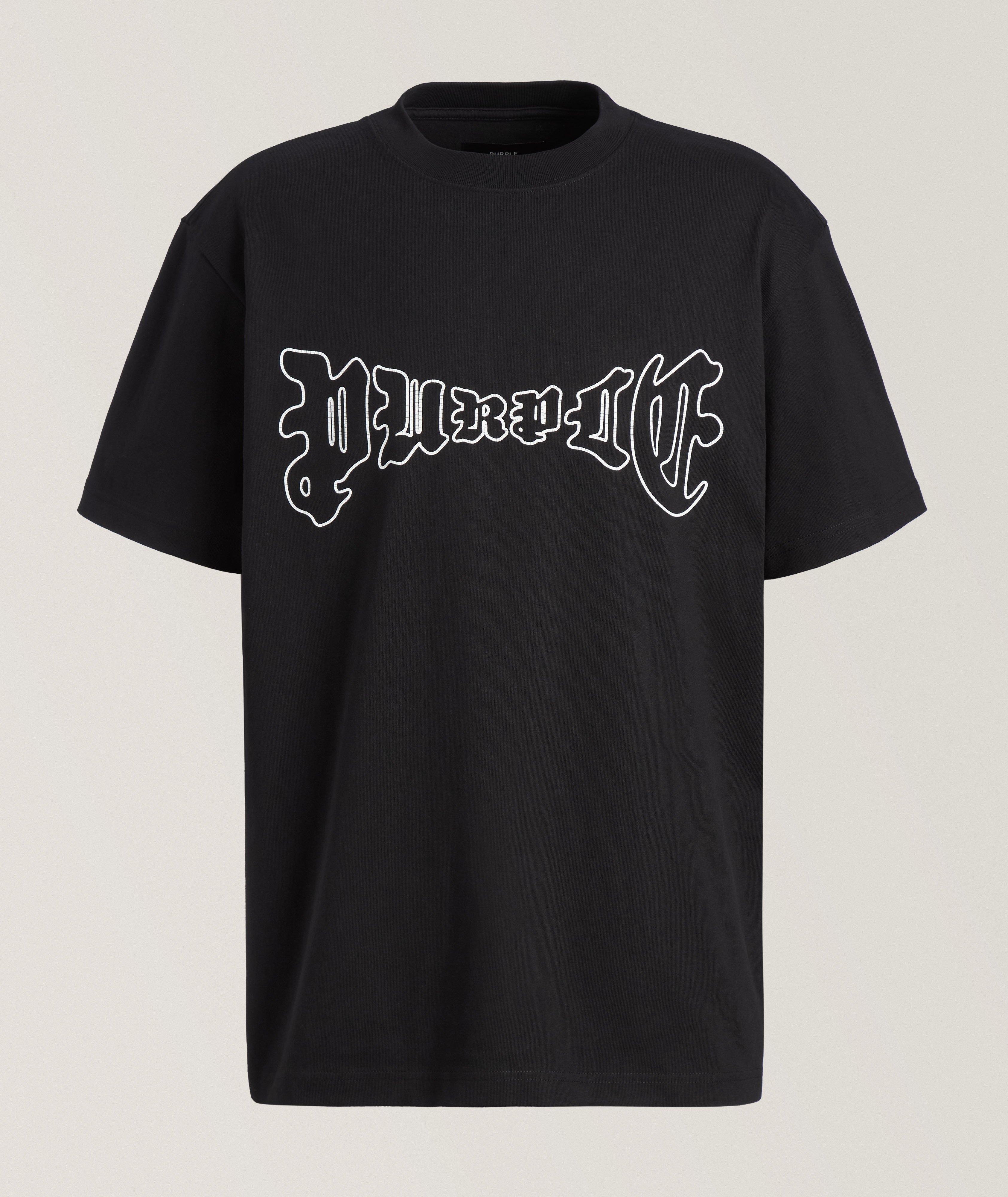 【PURPLE BRAND】★関税送料込★Logo Print Long Sleeve T-Shirt 0400022015640_BLACK?wid=830&