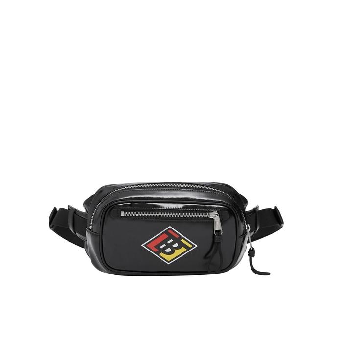 Burberry Logo Graphic Belt Bag in Black for Men | Lyst