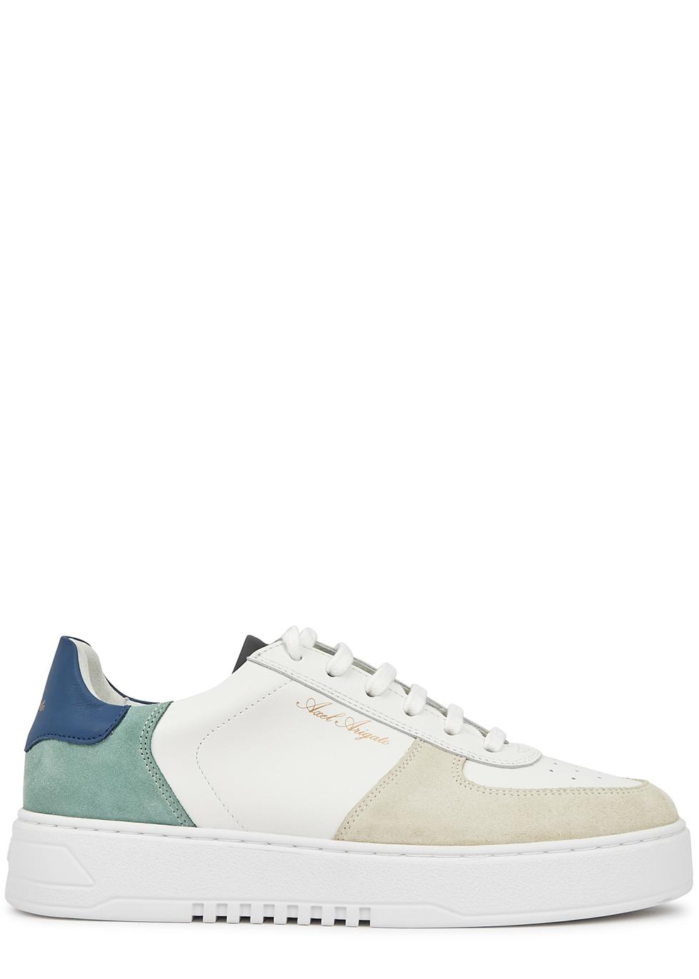 Axel Arigato Orbit Panelled Leather Sneakers in White for Men | Lyst