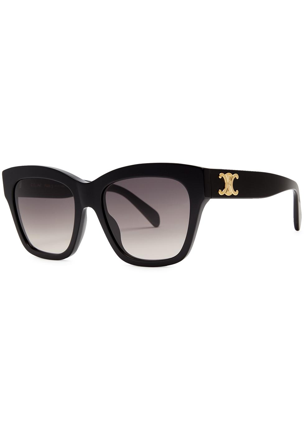 Celine Oversized Square-frame Sunglasses in Black