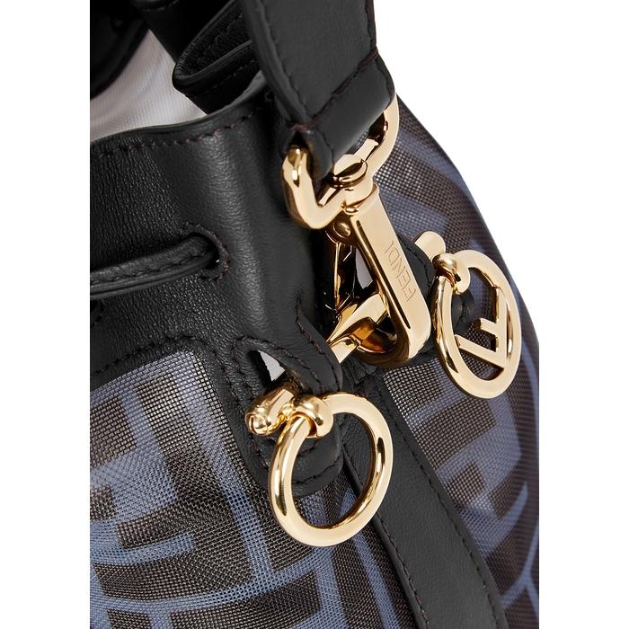 fendi mon tresor mesh bucket bolsa