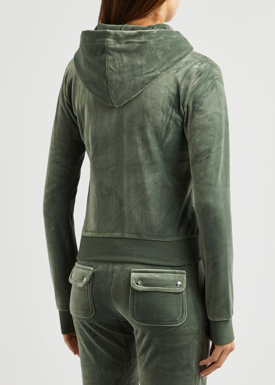 Juicy couture robertson velour hoodie hot sale