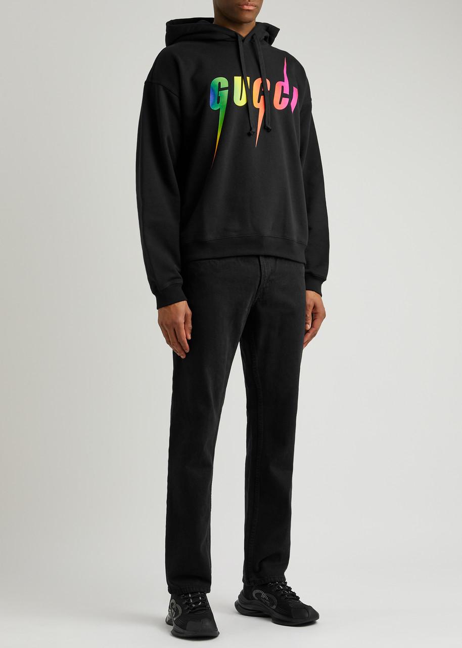Gucci rainbow sweatshirt cheap