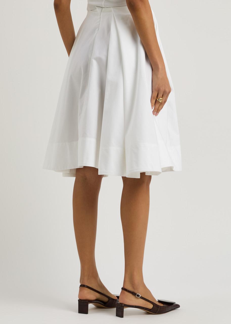ミニスカート Jacquemus La Jupe Salon White Cotton Skirt Jacquemus La Jupe Salon Cotton Skirt in White | Lyst