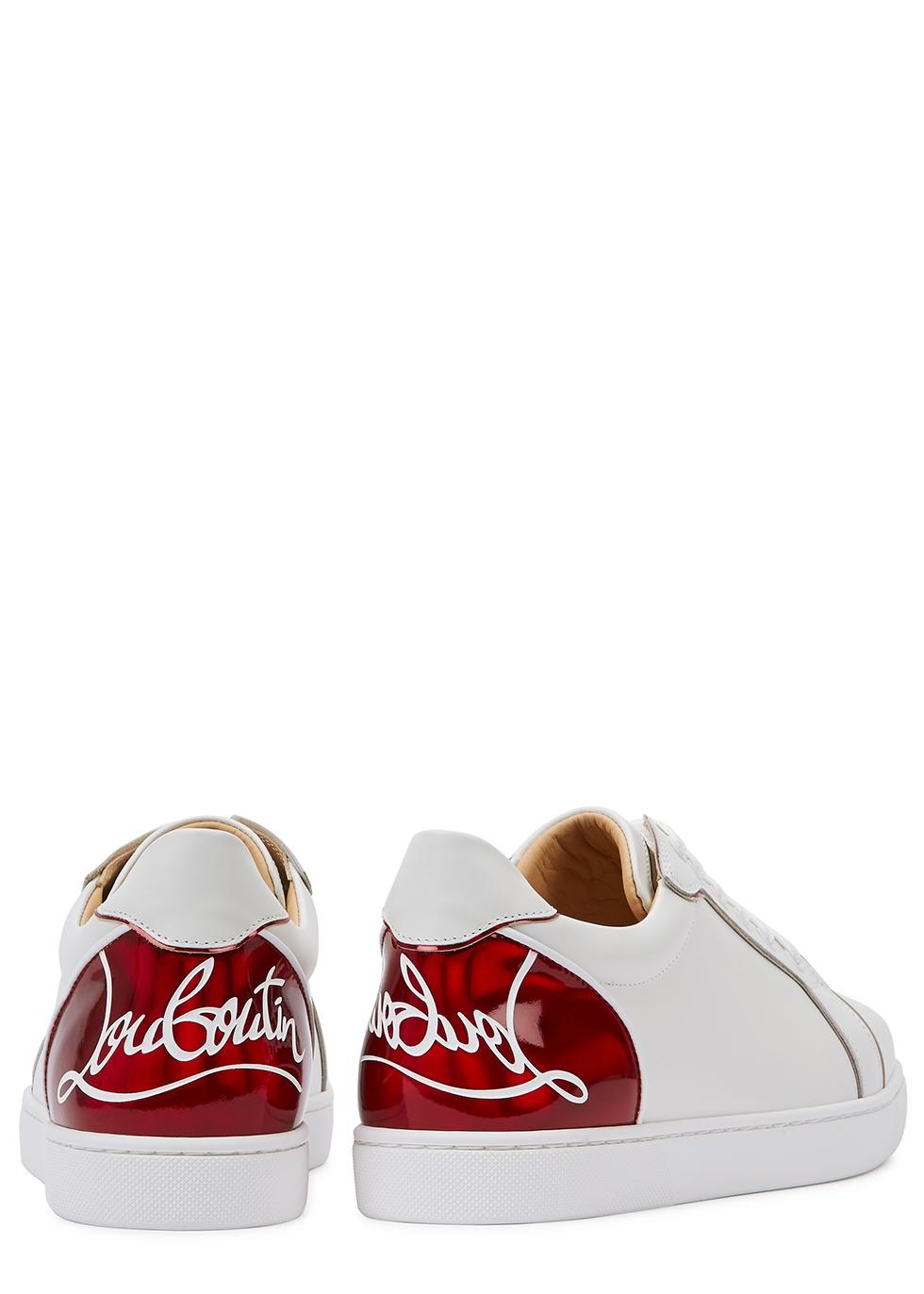 Christian Louboutin Vieira Leather Sneakers - White - 40