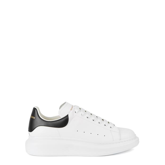 Larry White Leather Sneakers 