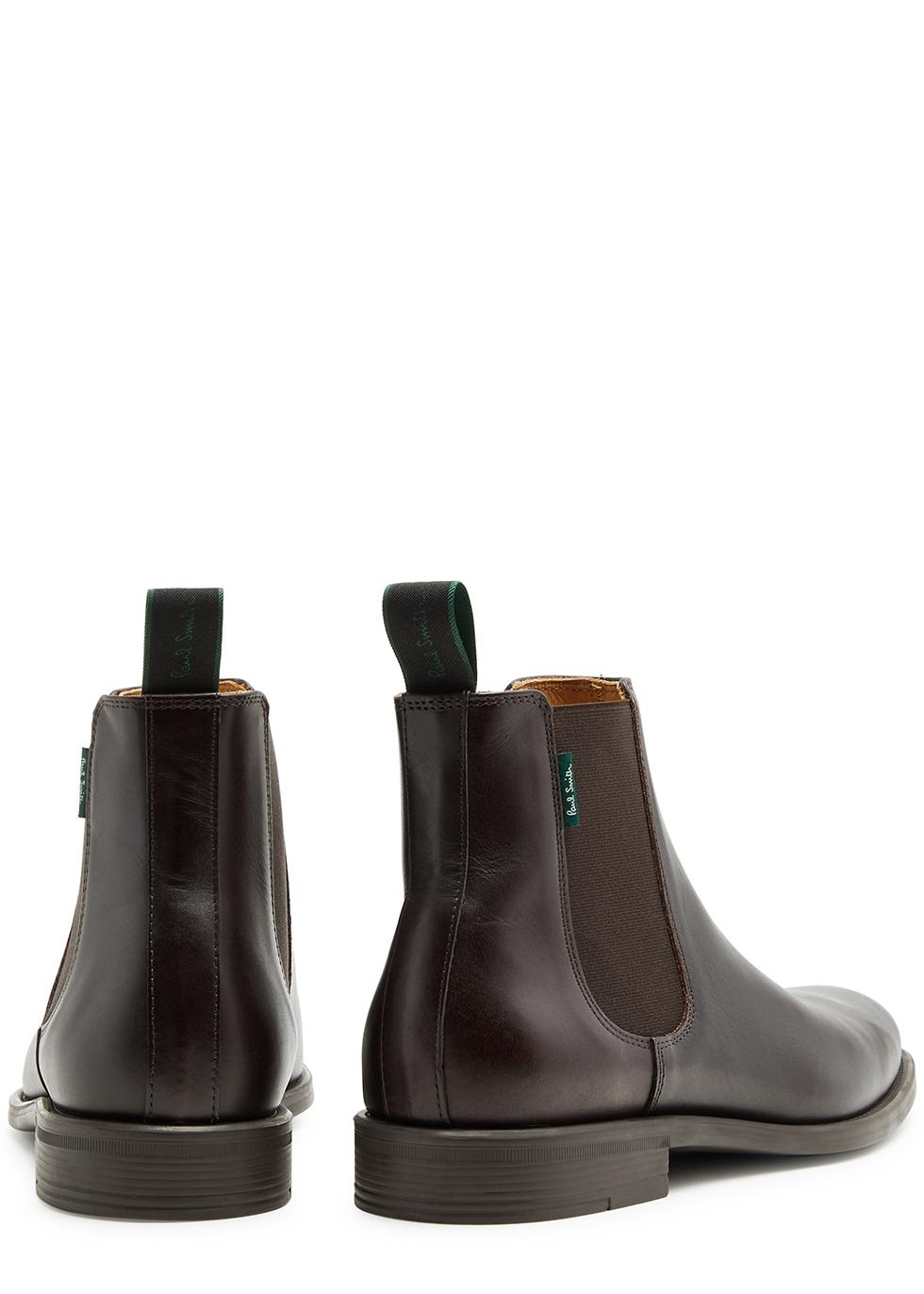 klodset fort Zealot PS by Paul Smith Cedric Leather Chelsea Boots in Brown for Men | Lyst