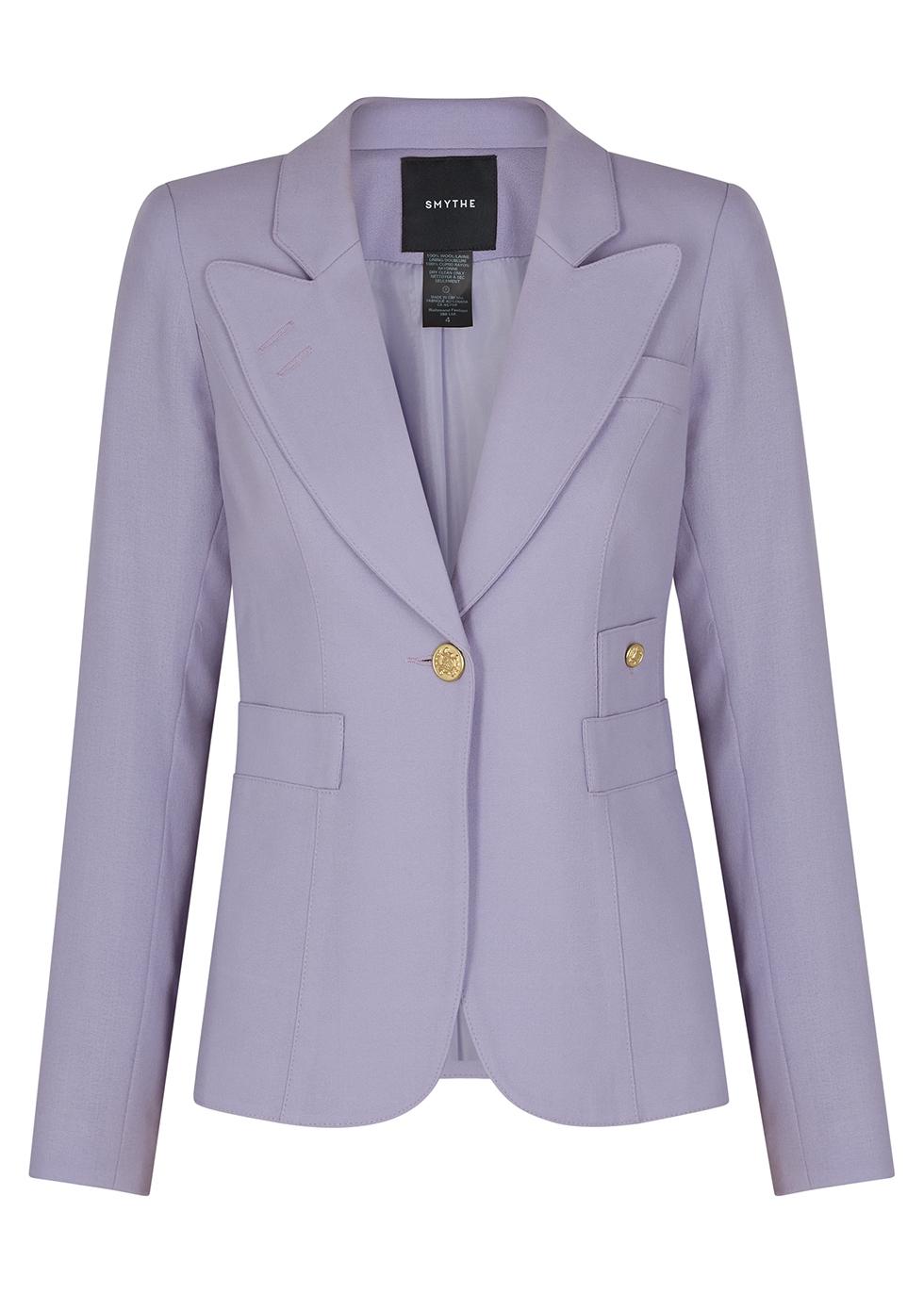 Smythe Duchess Lilac Wool Blazer in Purple Lyst