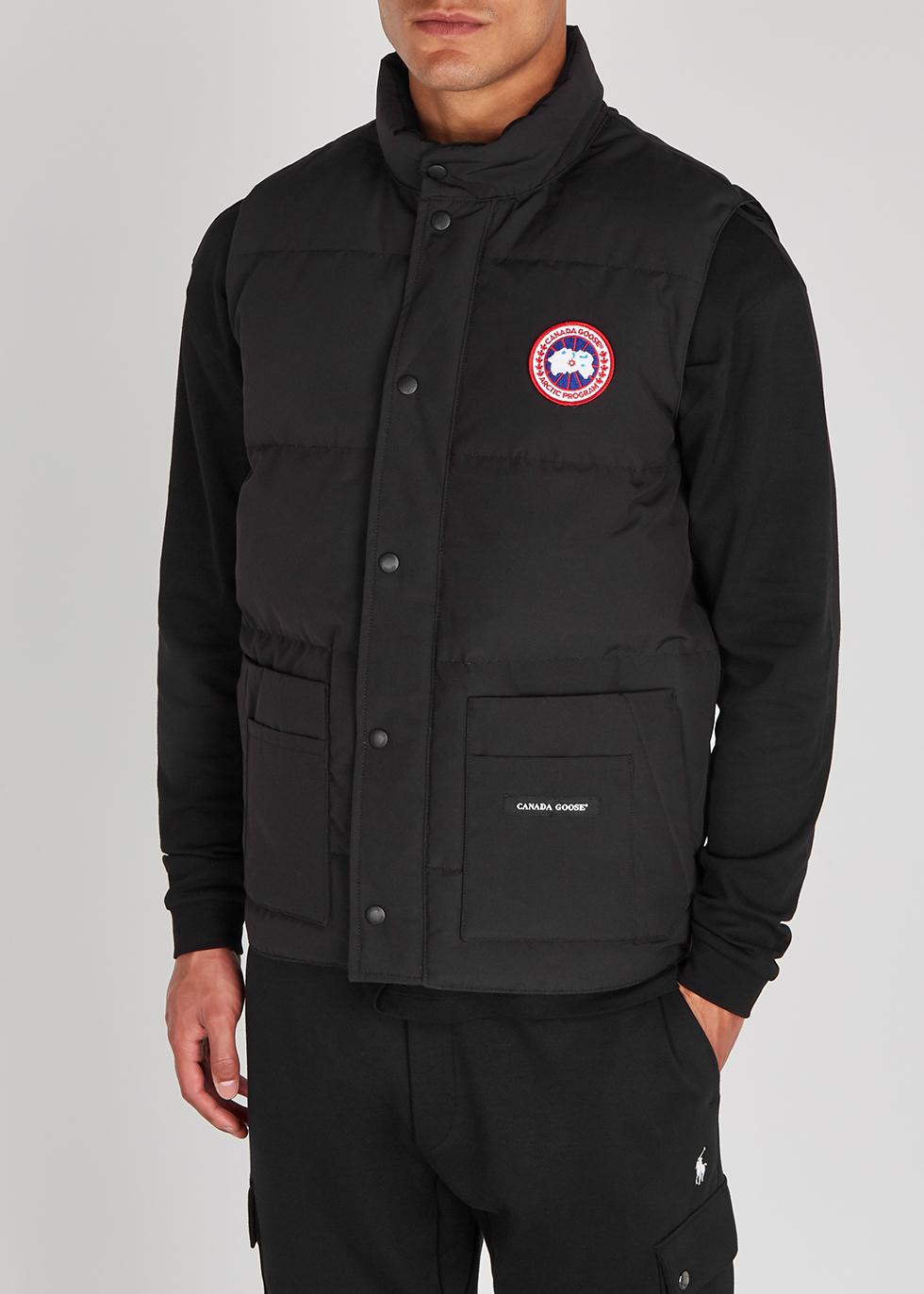 Canada Goose Cotton Garson Quilted Gilet in Black for Men - Save 37% - Lyst