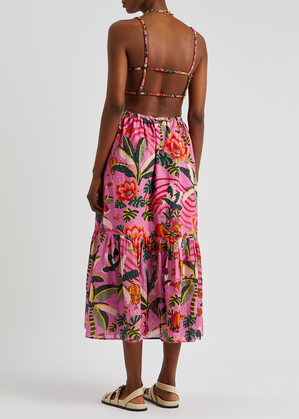 strapless open back dress Shawn Maxi Dress – Retrofete main image 1