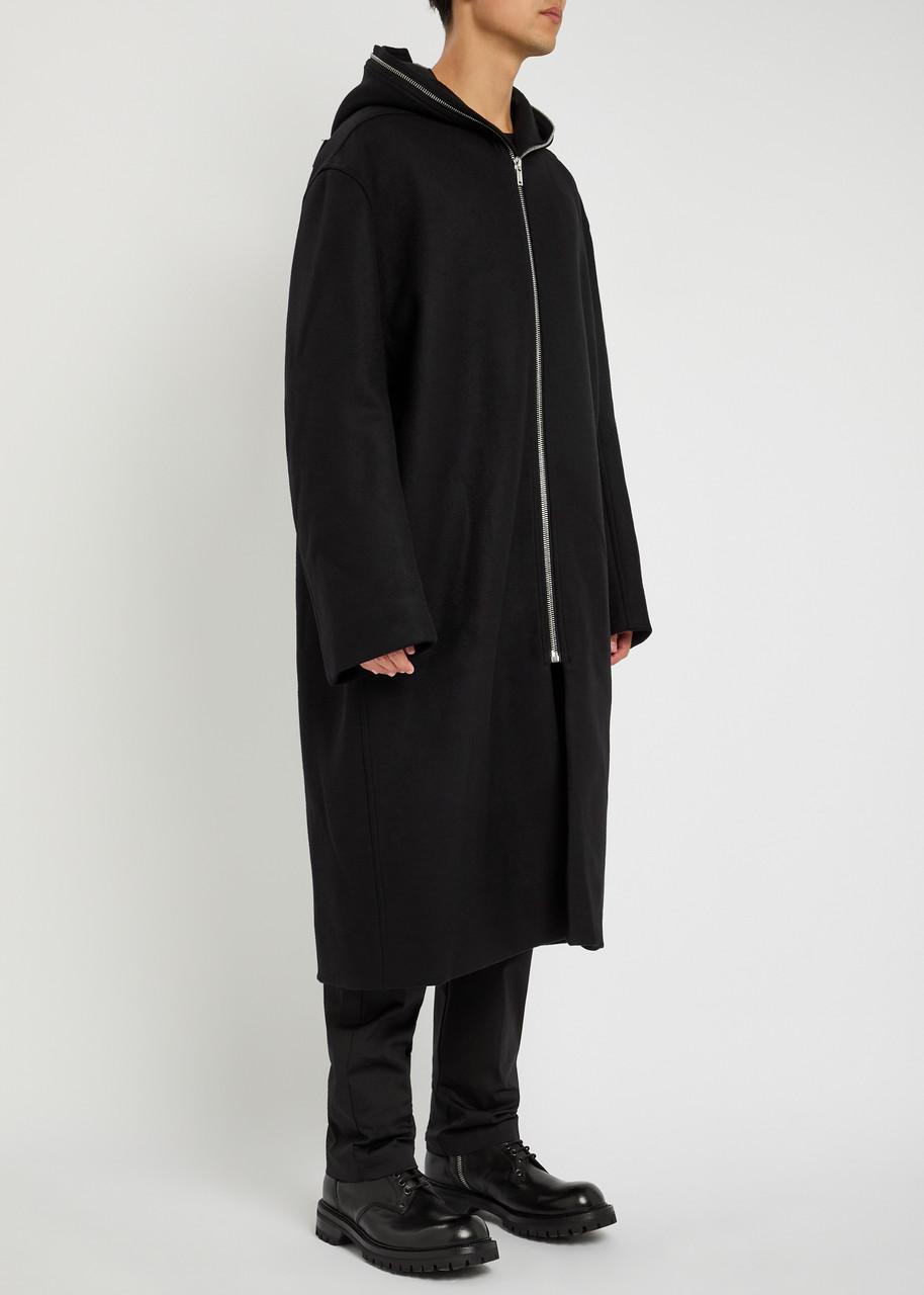 【送料&関税込】Rick Owens Maxi Hooded Coat RICK OWENS Oversized Maxi Hooded Puffer Jacket