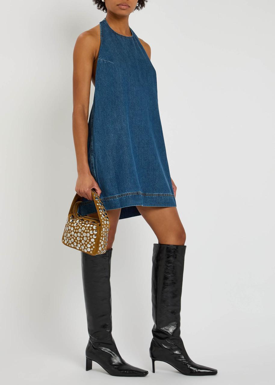 denim dresses at ackermans Dress With Collar Blue | & Dungarees meta-feed-us DIY: Convert Old Dupatta Length (Inches):58 designers focus on elevated