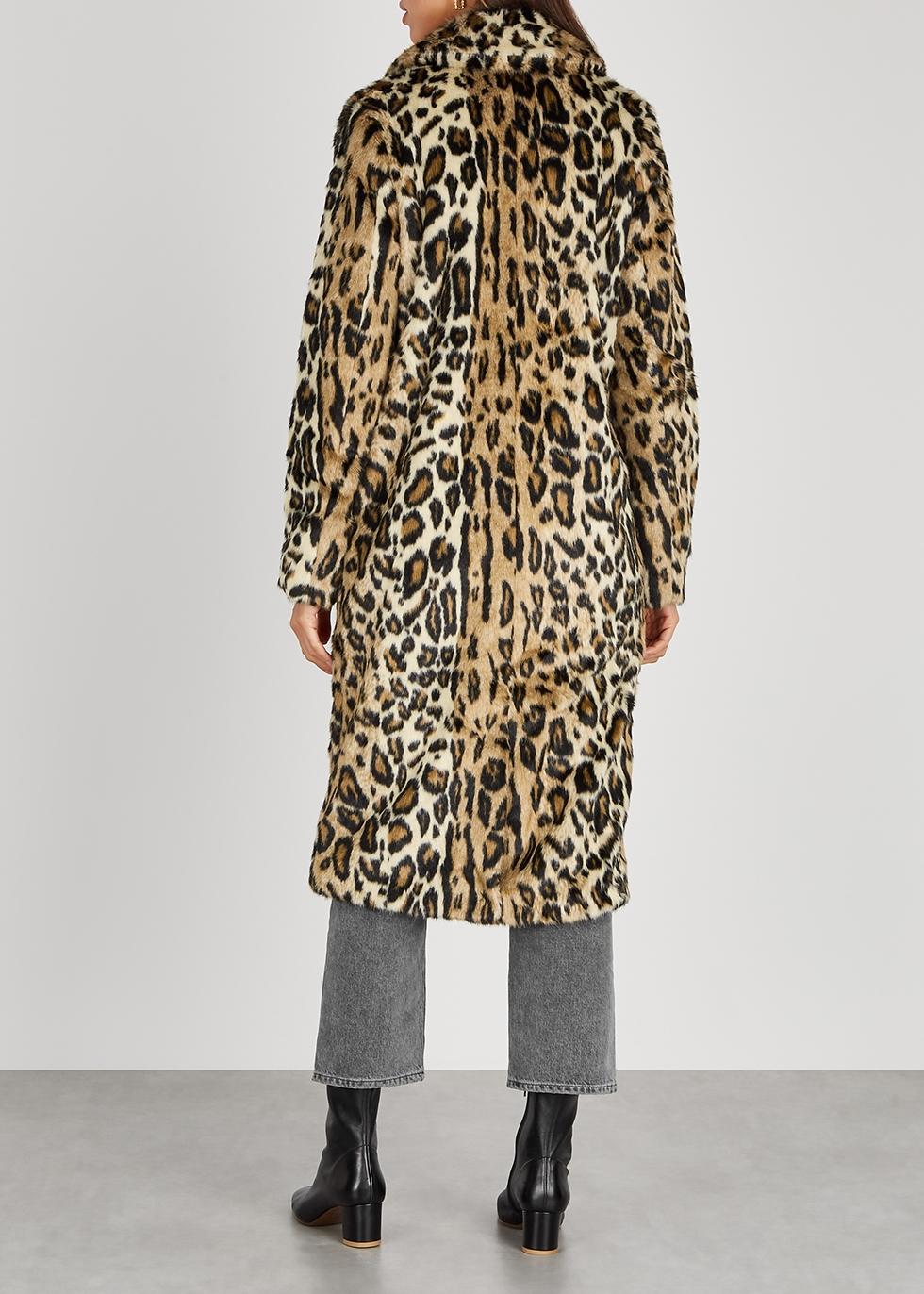 Free People Chloe Leopard Duster | Lyst