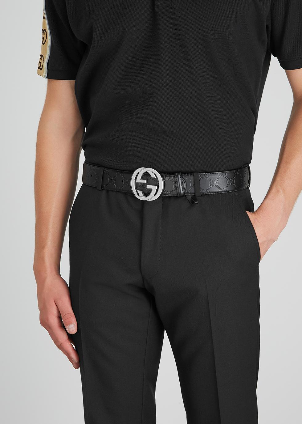 gucci supreme mens belt