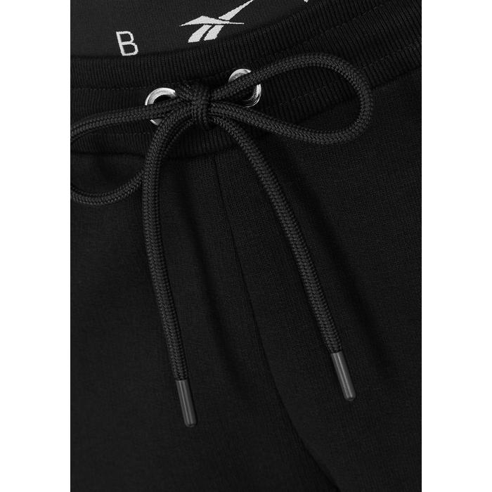 Reebok X Victoria Beckham Black Logo-embroidered Cotton Sweatpants - Lyst