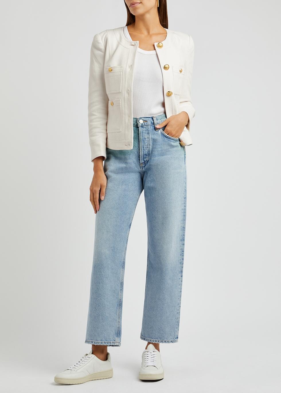 Cotton white deals jacket