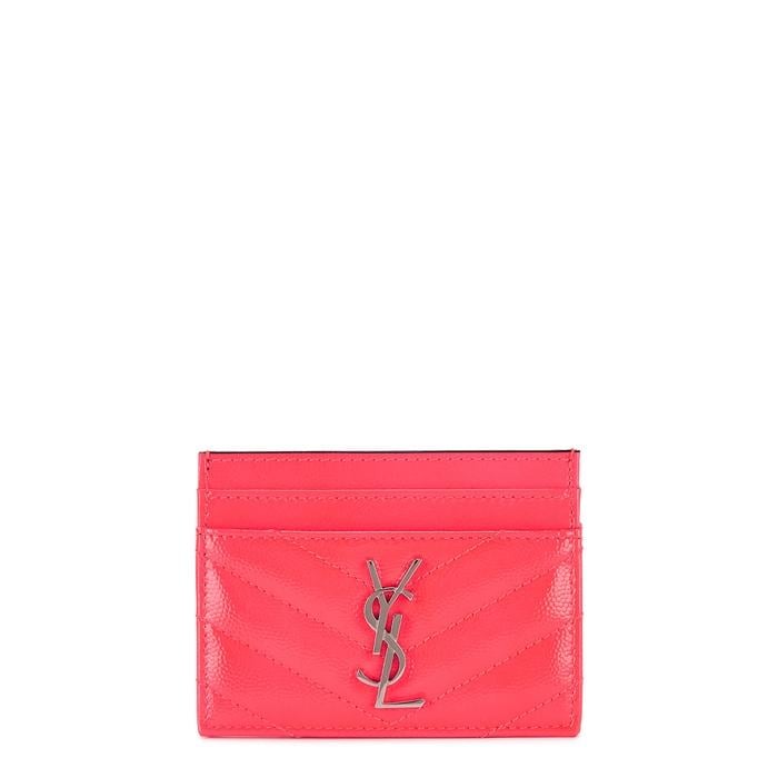 Saint Laurent Card Holder Pink