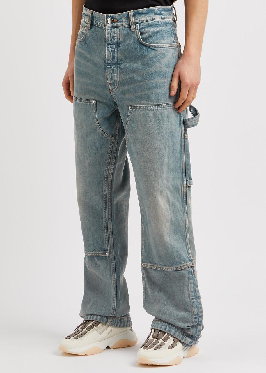 Amiri Carpenter Straight-Leg Jeans in Blue for Men | Lyst UK