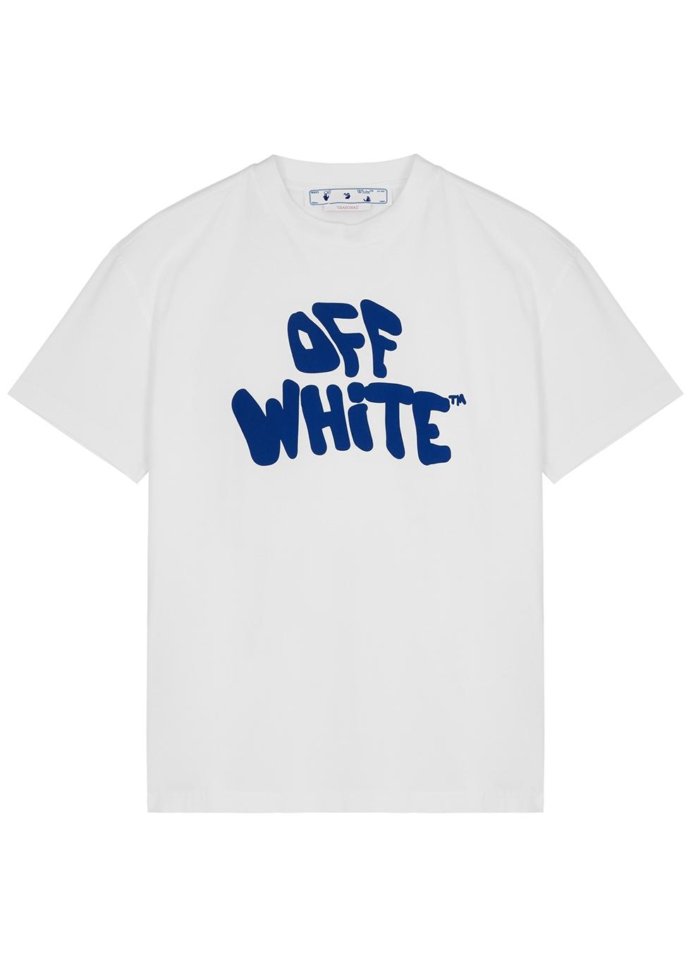 Off-White c/o Virgil Abloh Logo Print T-shirt in White | Lyst Off-White c/o Virgil Abloh Logo Print T-shirt in White | Lyst