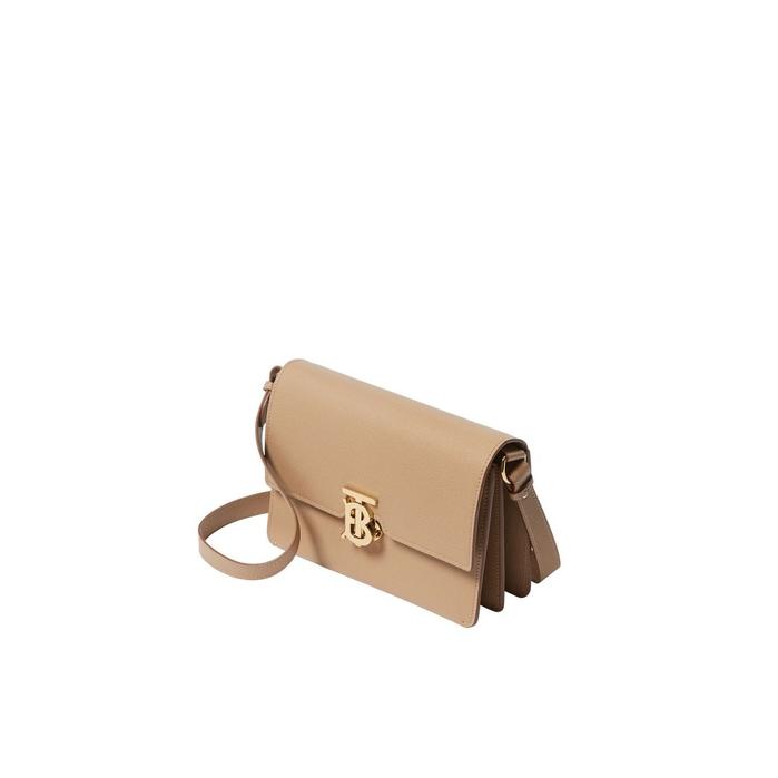 small monogram motif leather crossbody bag