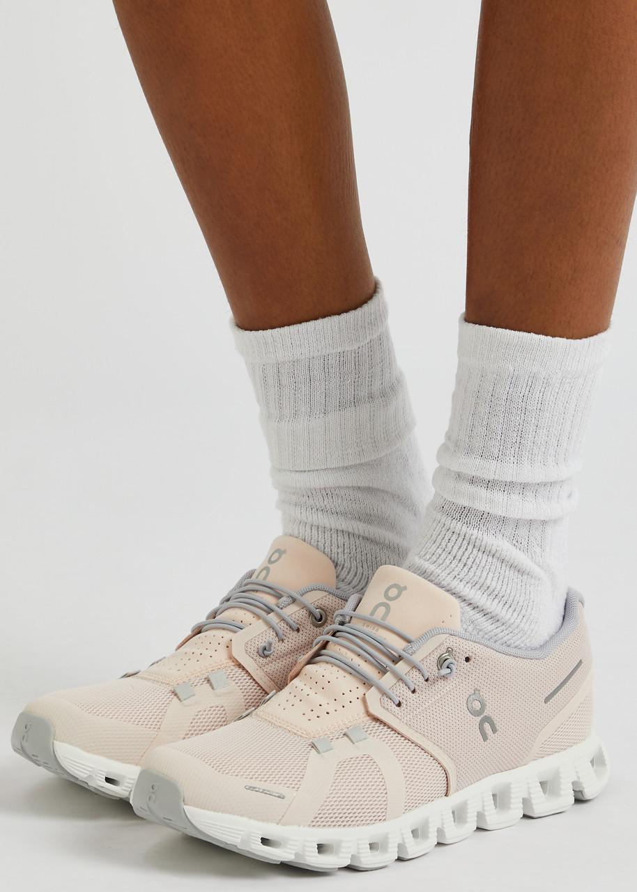 On Running Cloud 5 Mesh Sneakers in White | Lyst