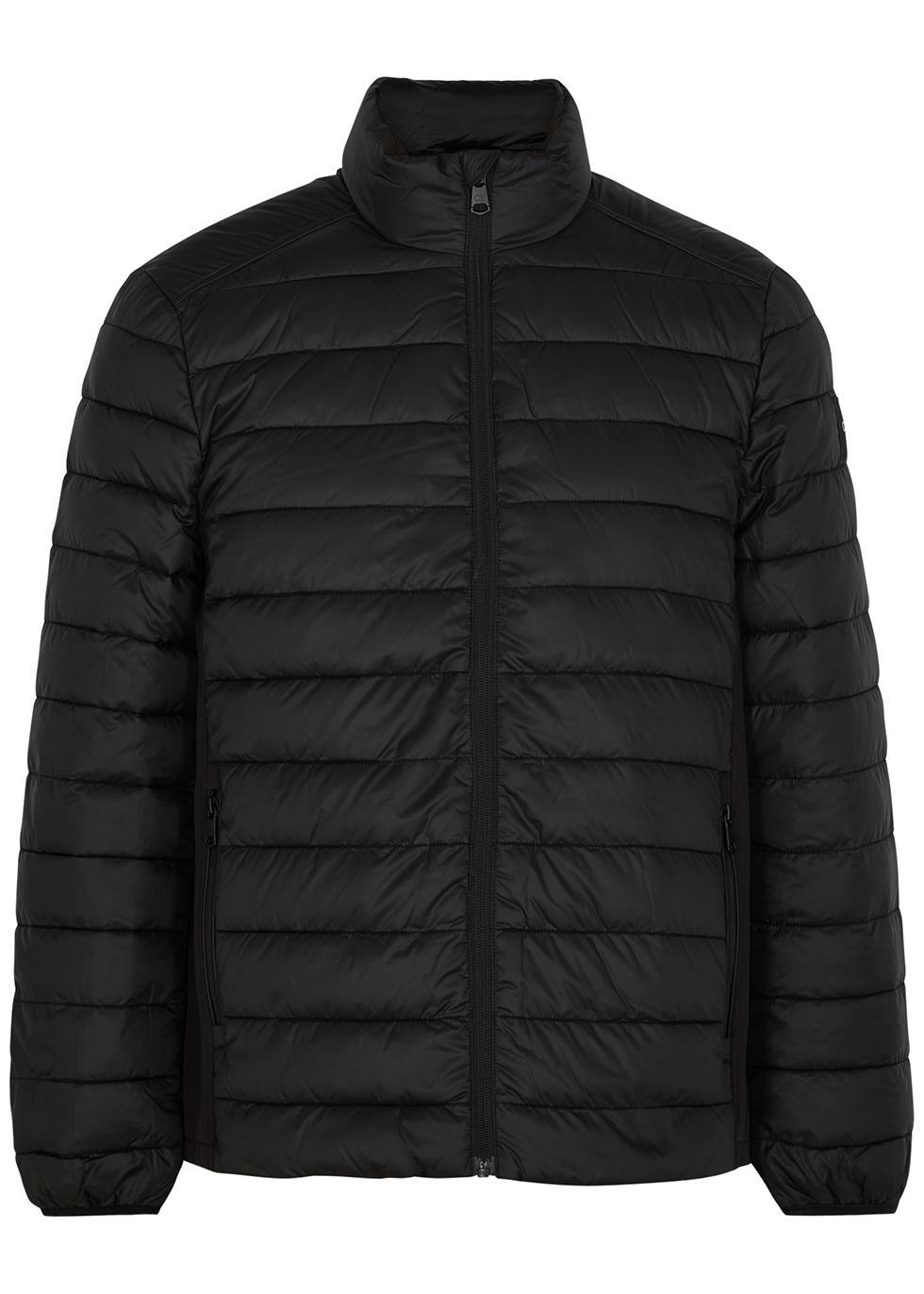 Calvin Klein Quilted Shell Jacket in Black for Men | Lyst