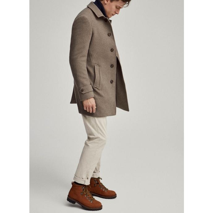 hackett wool coat