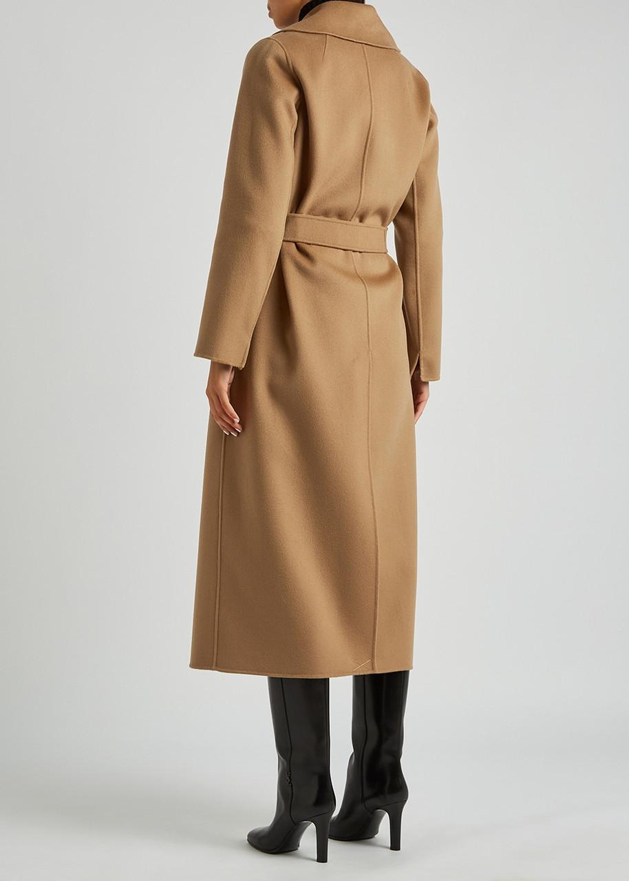 S Max Mara／POLDO Poldo wool coat in brown - S Max Mara | Mytheresa