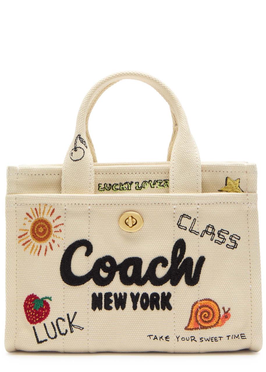 トートバッグ Cargo Tote Bag 20 With Sketch Print CAN75 COACH® | Cargo Tote Bag 20 With Sketch Print
