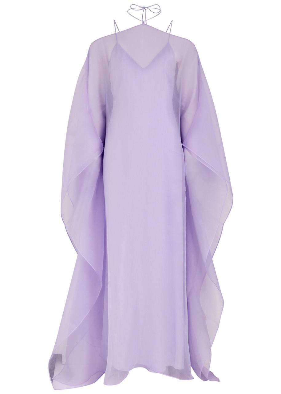 ワンピースその他 Taller Marmo Lilac Sza Sza Garden dress with flower Taller Marmo Sza Sza Dress | Pink | FARFETCH