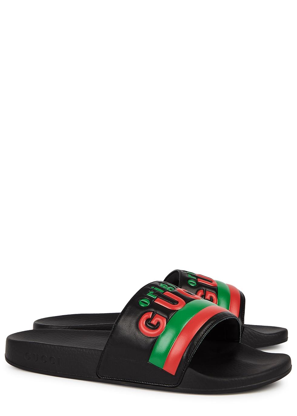 gucci men's gg pursuit slide sandals