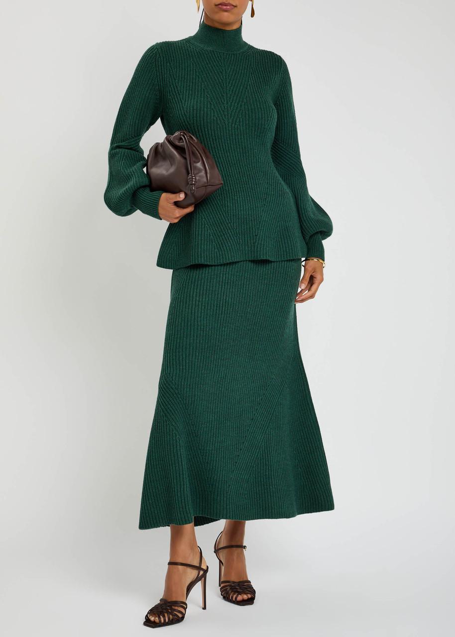 スカート ZIMMERMANN Woman Skirt Green 2821SR251 MINT スカート ZIMMERMANN Woman Skirt Green 2821SR251 MINT