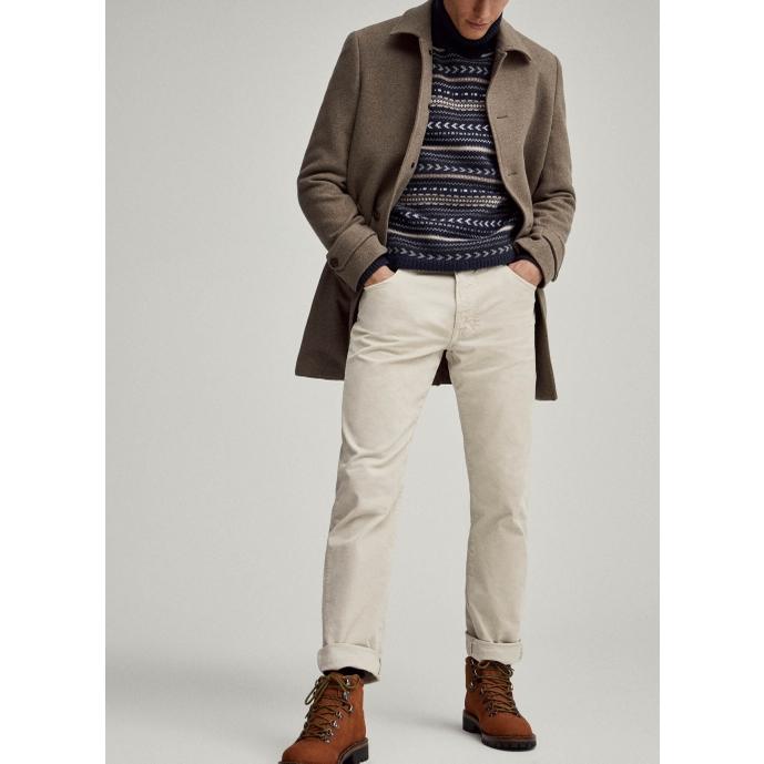 hackett camel coat