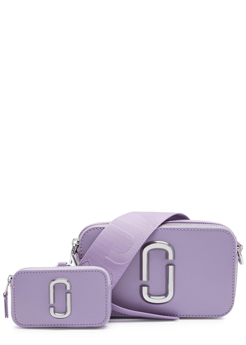 Marc Jacobs The Utility Snapshot Leather Crossbody Bag in Purple Lyst