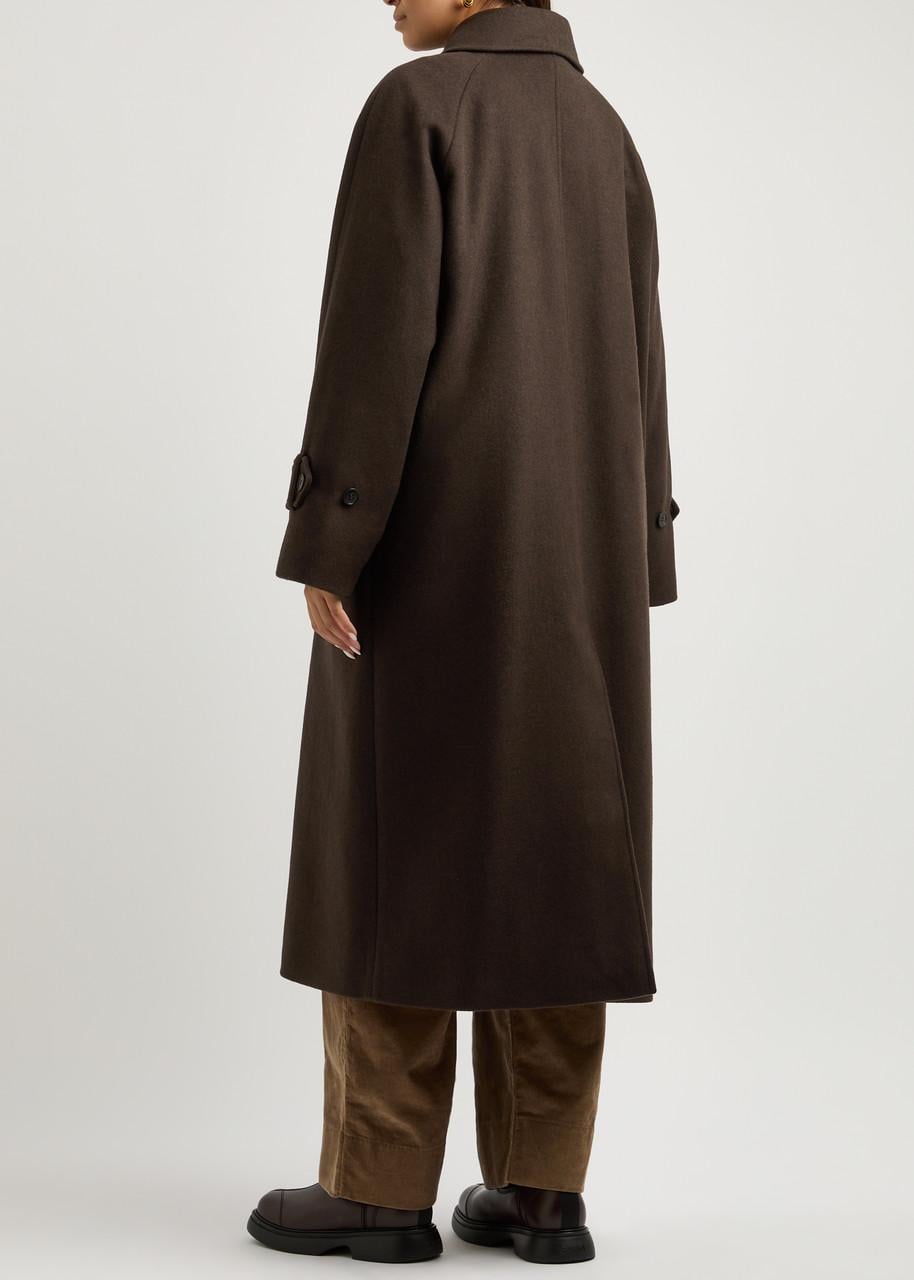 Skall Studio Mary Coat Dark Brown 24AW SKALL STUDIO Mary Coat