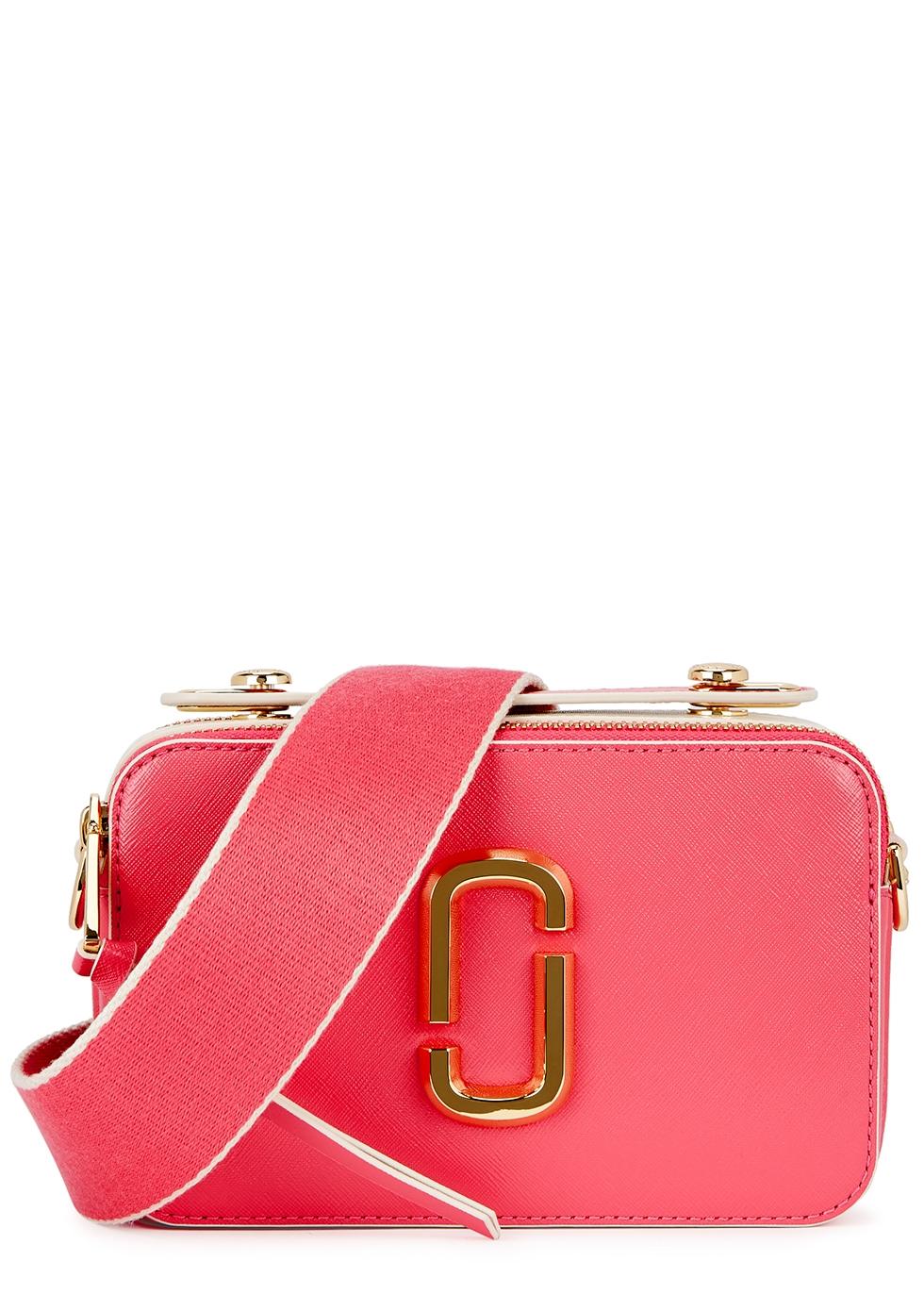 Marc Jacobs The Sure Shot Large Leather Cross-body Bag in Pink - Lyst