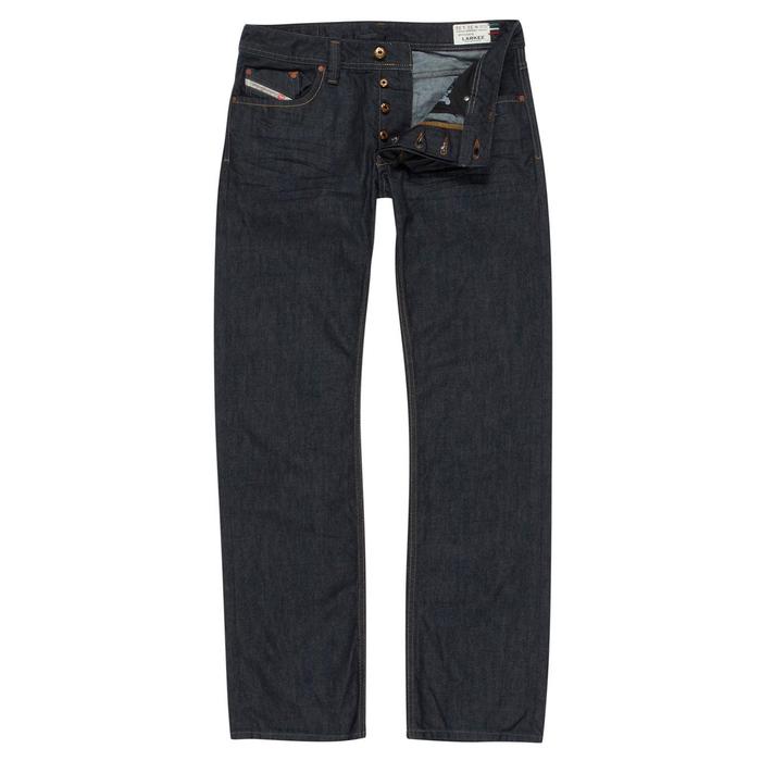DIESEL Denim Larkee 008z8 Indigo Straight-leg Jeans in Blue for Men - Lyst