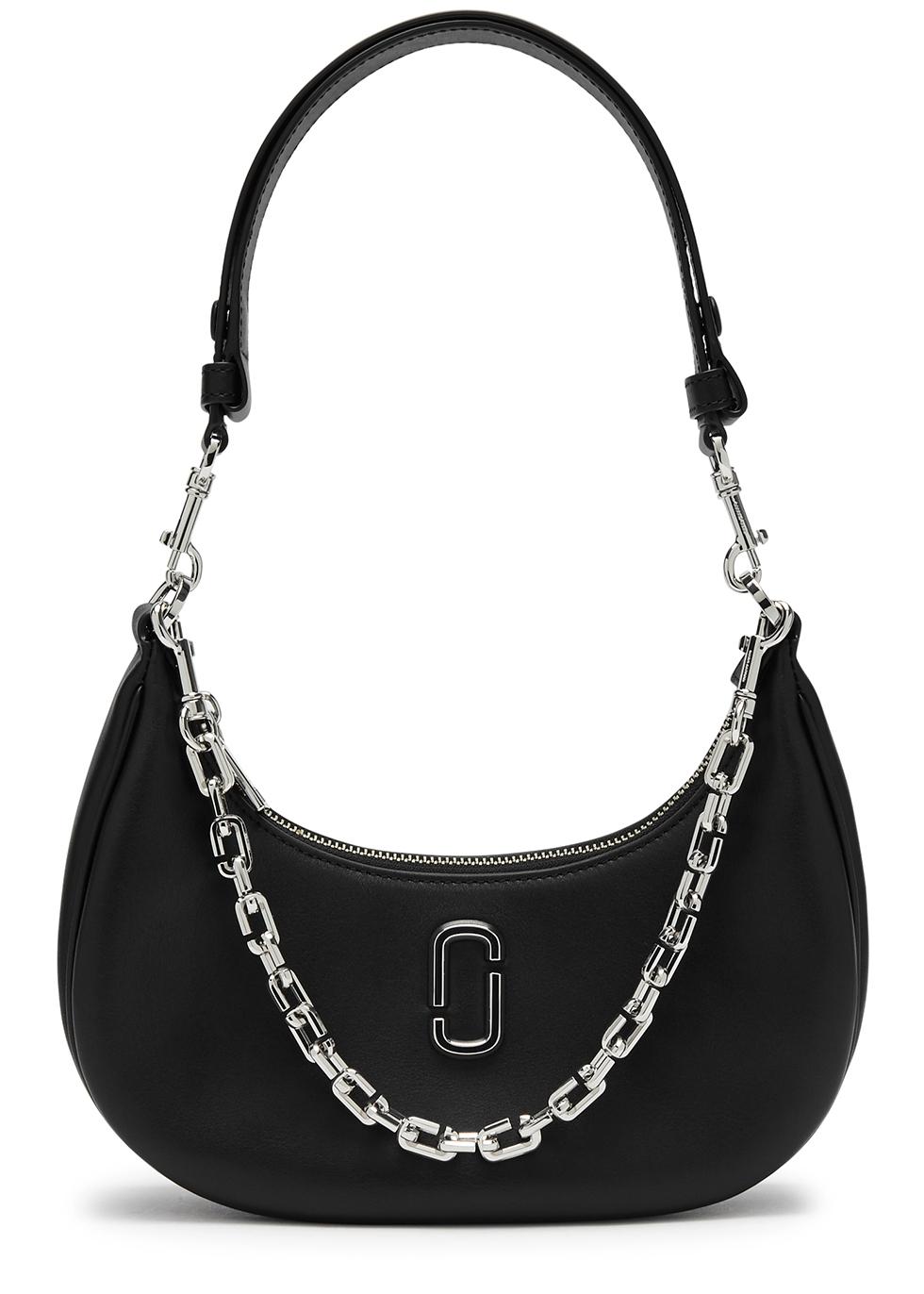 Marc Jacobs The Curve Small Leather Shoulder Bag in Black Lyst