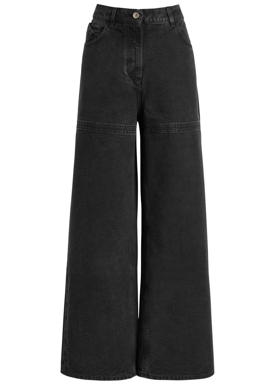 The Attico Wide-leg jeans for Women | Online Sale up to 70